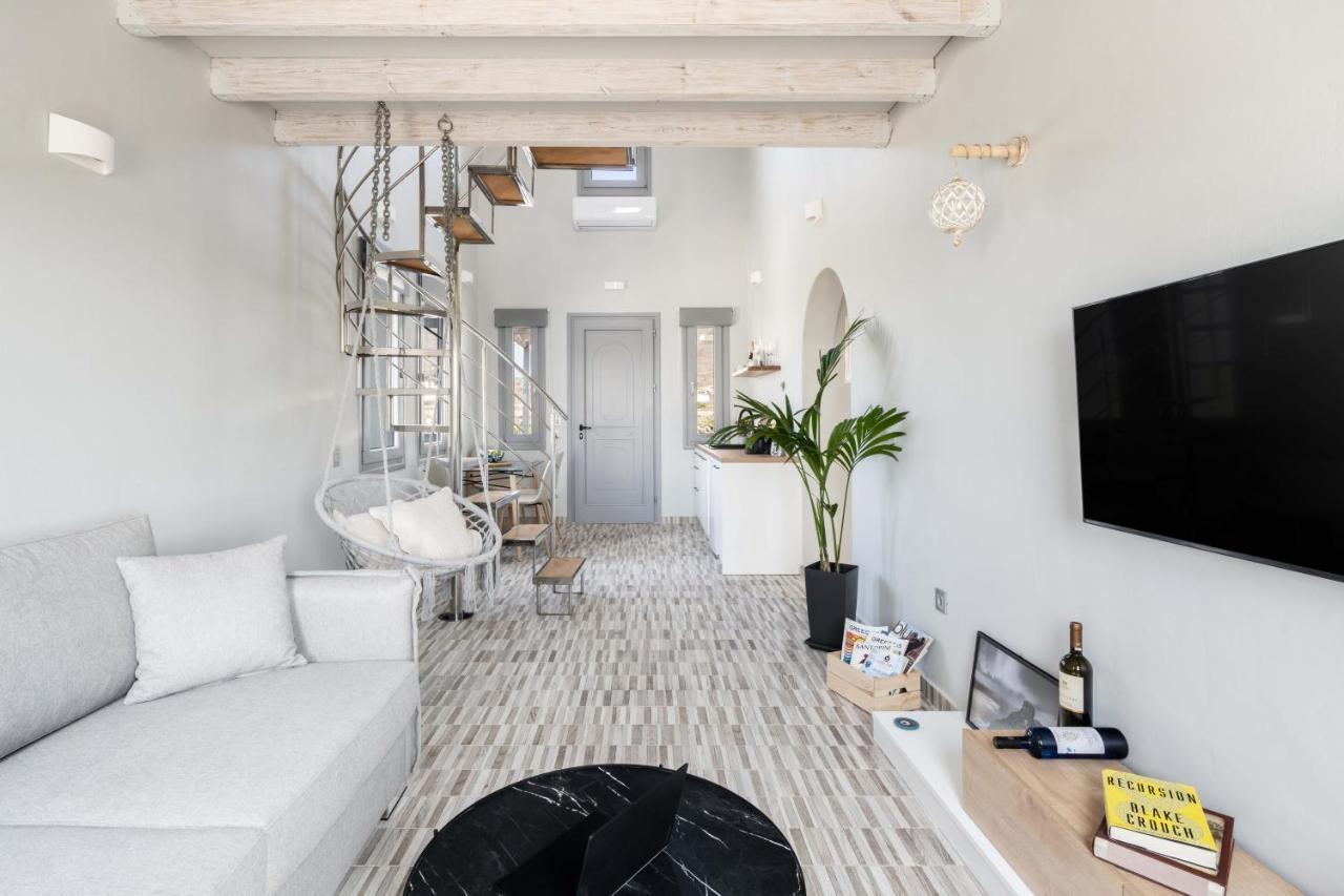 Melivoia House Collection - Private Jacuzzi Villas Foinikia  Bagian luar foto