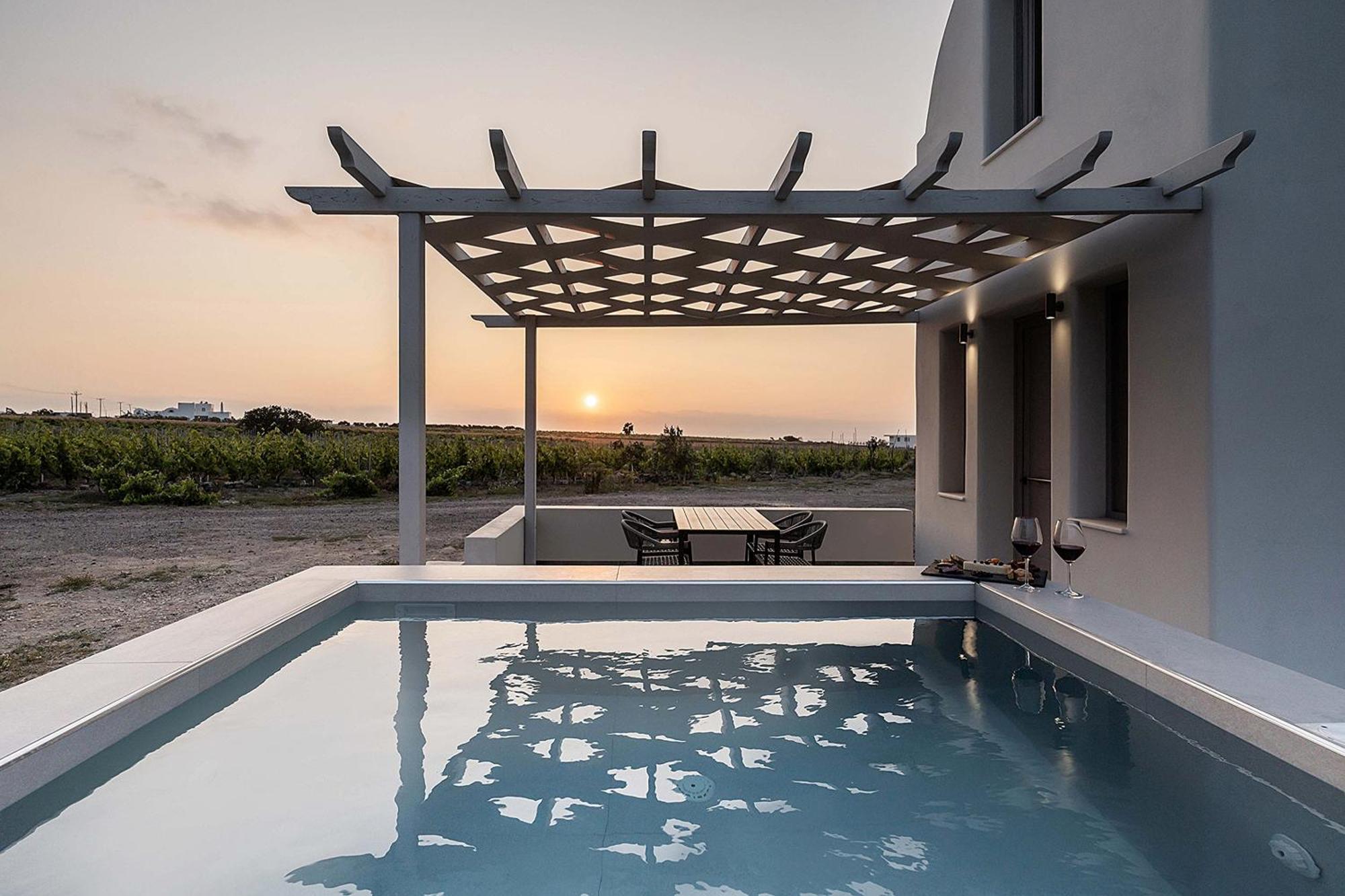Melivoia House Collection - Private Jacuzzi Villas Foinikia  Bagian luar foto