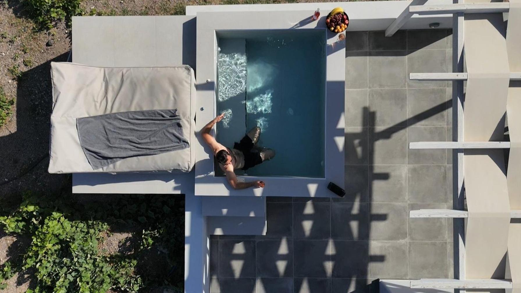 Melivoia House Collection - Private Jacuzzi Villas Foinikia  Bagian luar foto